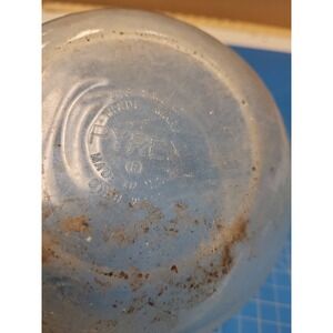 Pyrex Vintage Clear Glass Ovenware Bowl Kitchen Mixing Serving 8 inch Diameter